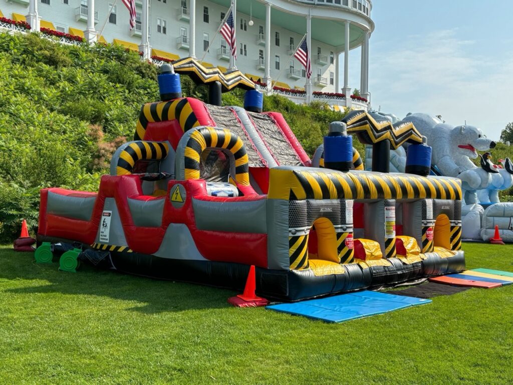 cool obstacle course rental michigan