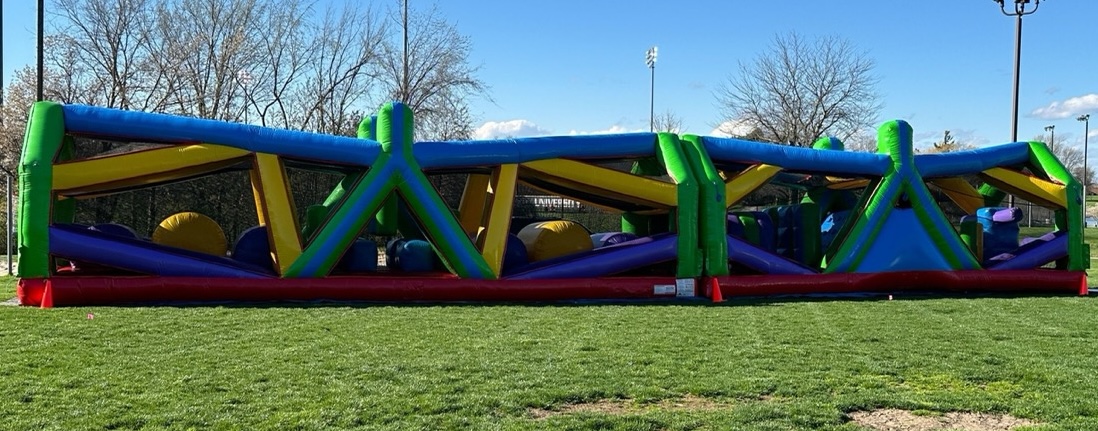 huge obstacle course rental michigan