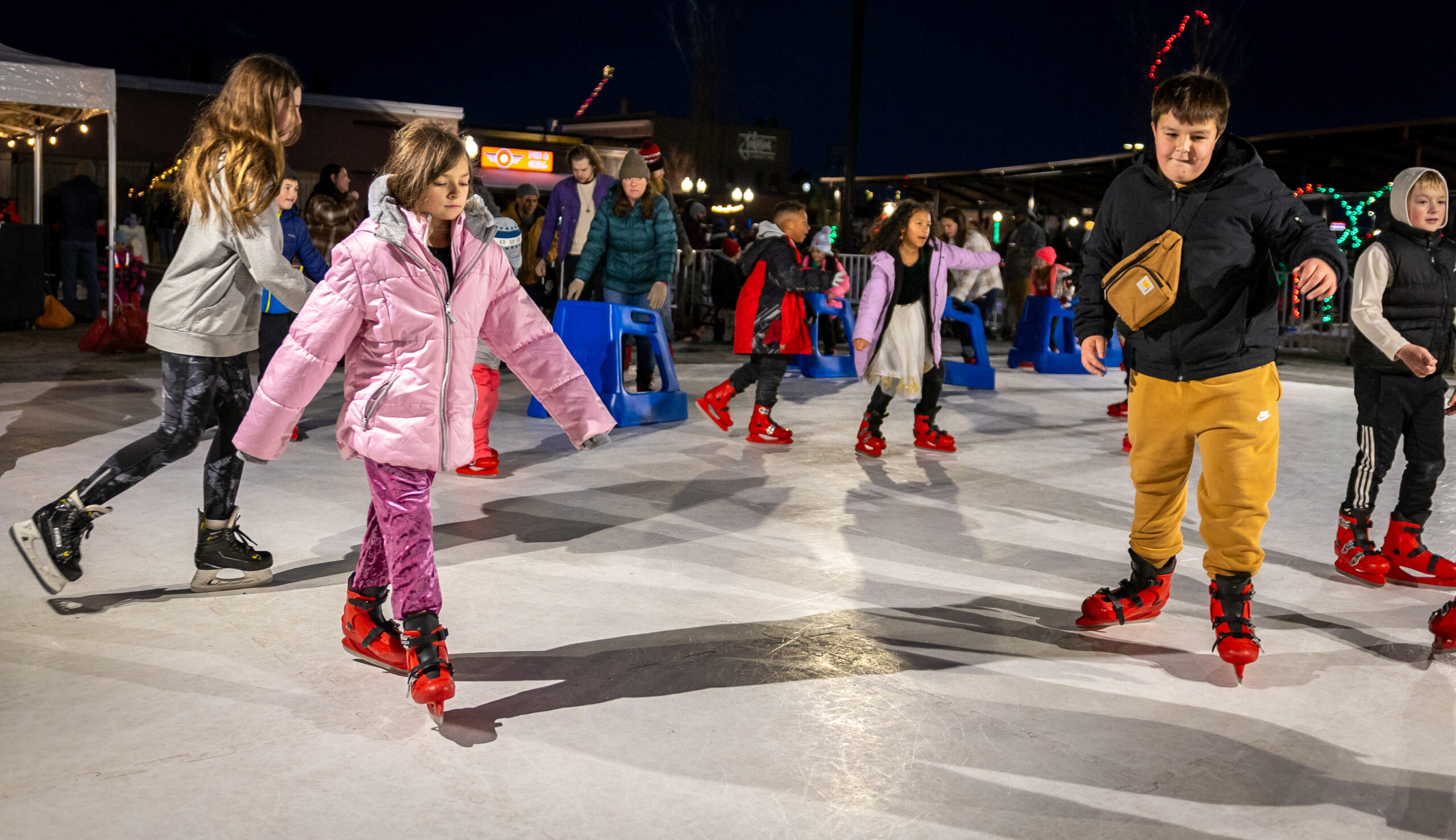 Synthetic Ice Skating Event
