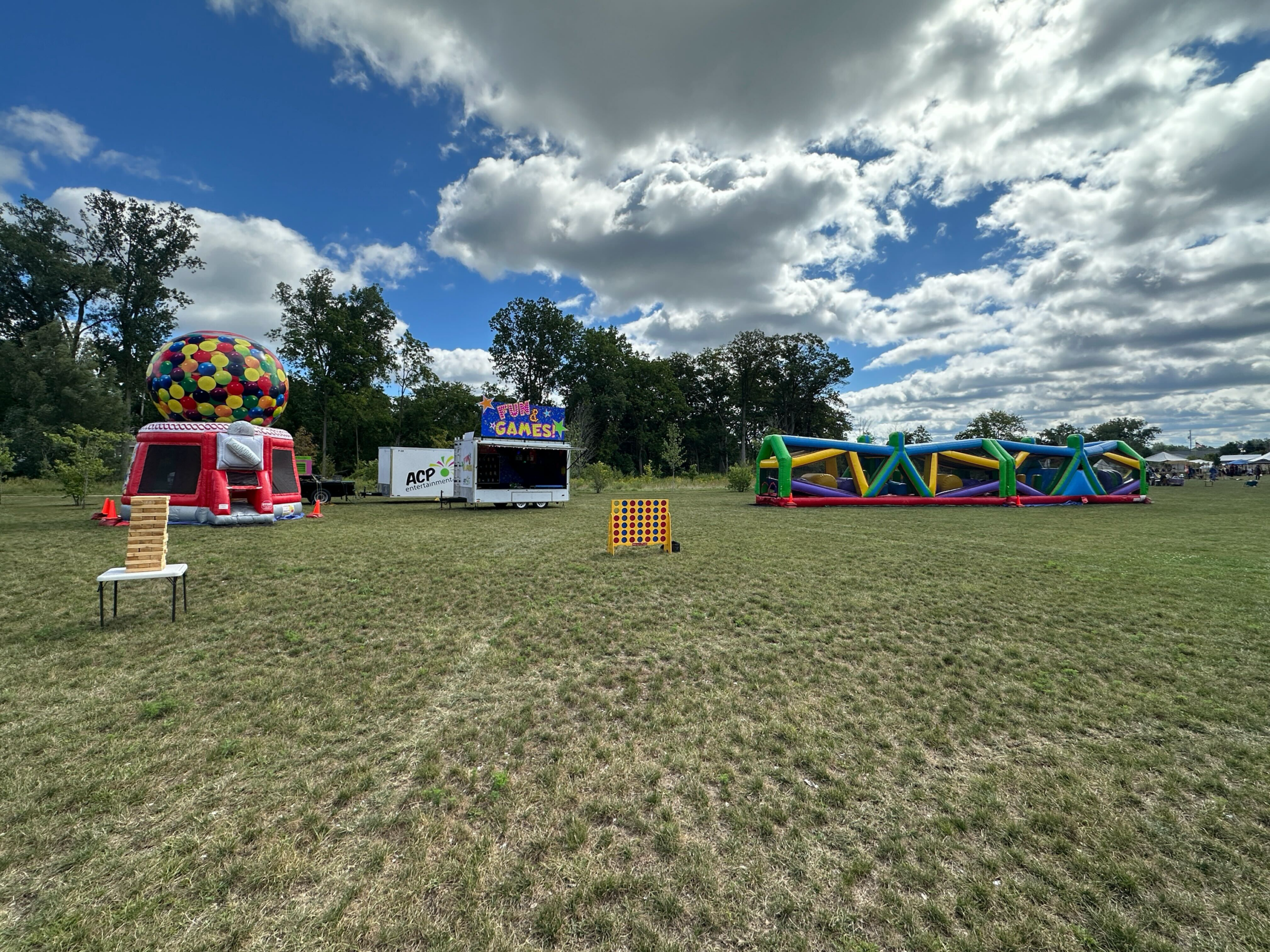 ACP Inflatables at event